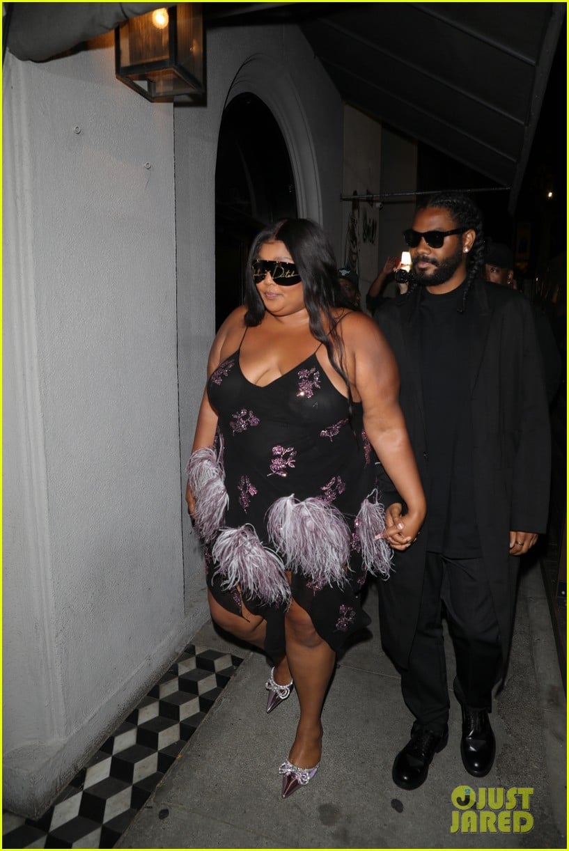 Lizzo Arrives at Her Birthday Party in WeHo with Her Boyfriend!: Photo