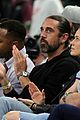 aaron rodgers sits courtside with mallory edens 01