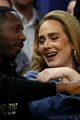 adele all smiles with boyfriend rich paul at basketball game 02