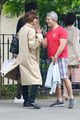 andy cohen irina shayk randomly bumped into each other while out in nyc 03