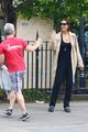 andy cohen irina shayk randomly bumped into each other while out in nyc 15