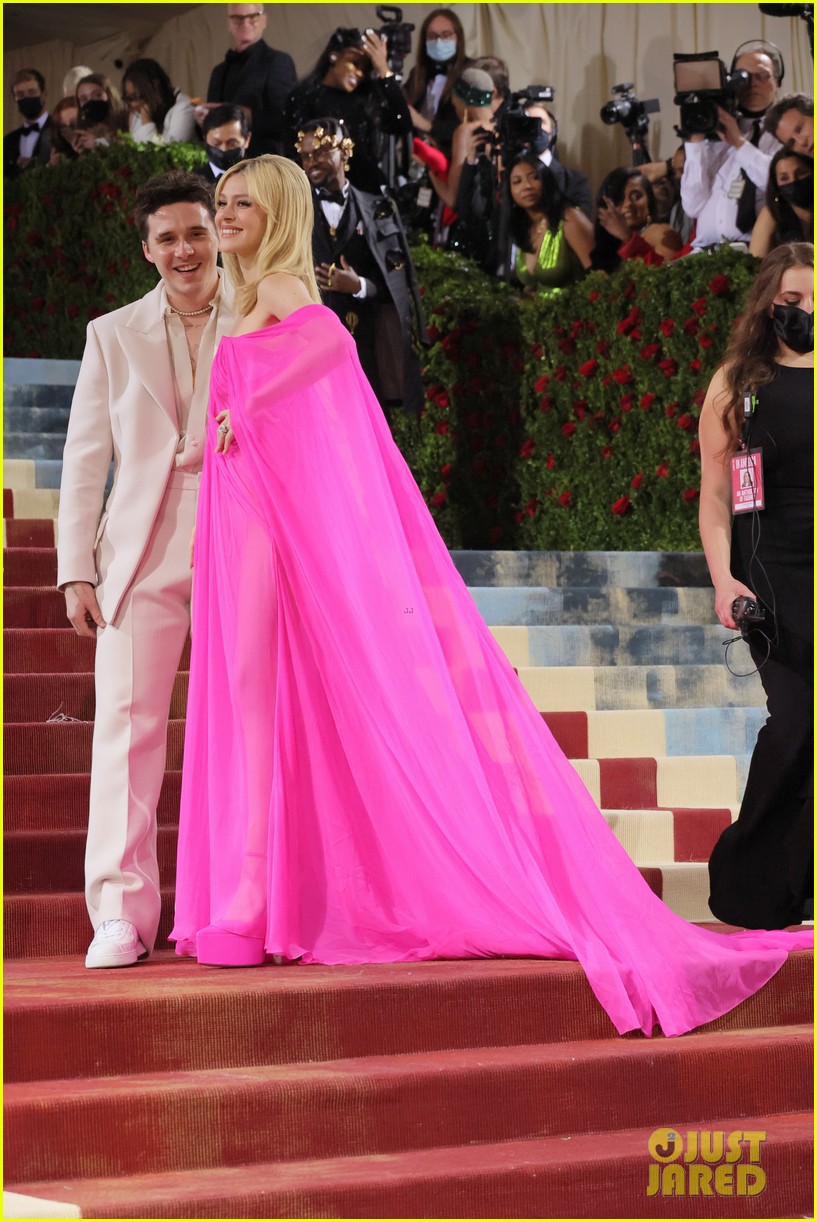 Brooklyn Beckham & Nicola Peltz Make Their Red Carpet Debut as Married