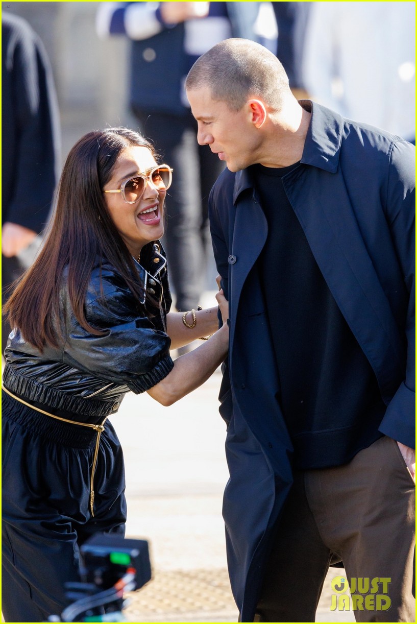 Channing Tatum Spotted Filming More 'Magic Mike 3' Scenes with CoStar(02)