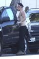 colin farrell goes shirtless for morning hike 01
