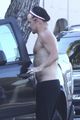colin farrell goes shirtless for morning hike 04