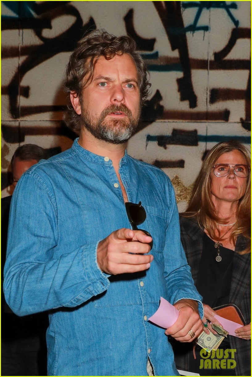 Joshua Jackson Meets Up with Friends for Dinner in West Hollywood