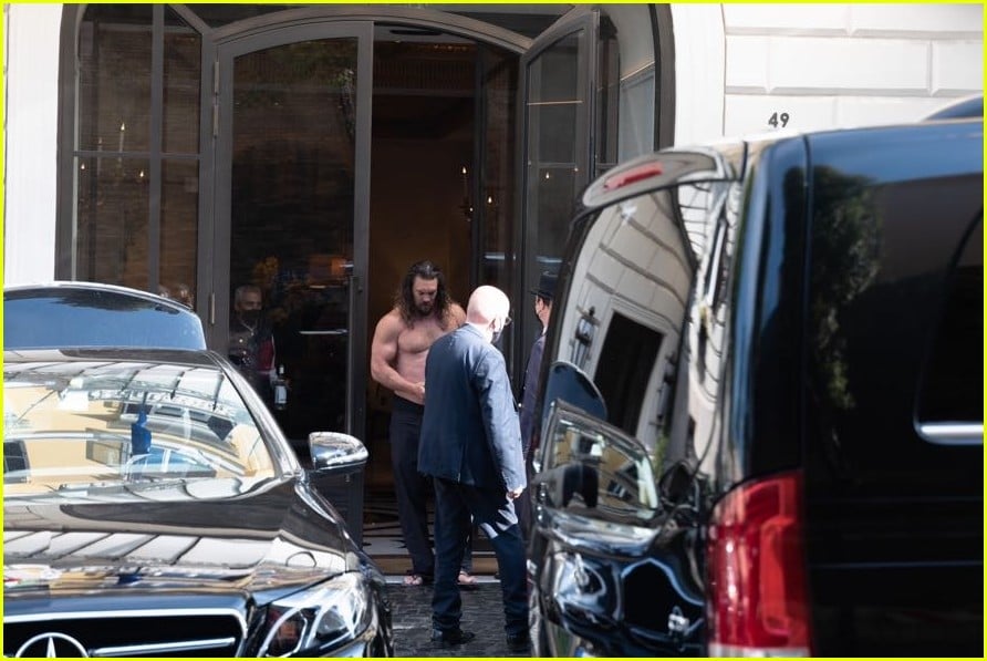 jason momoa going to final shoot day in rome 014757796
