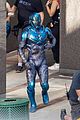 xolo mariduena gets into full costume on blue beetle set see the photos 25