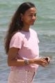 zoe saldana hits the beach in miami 04