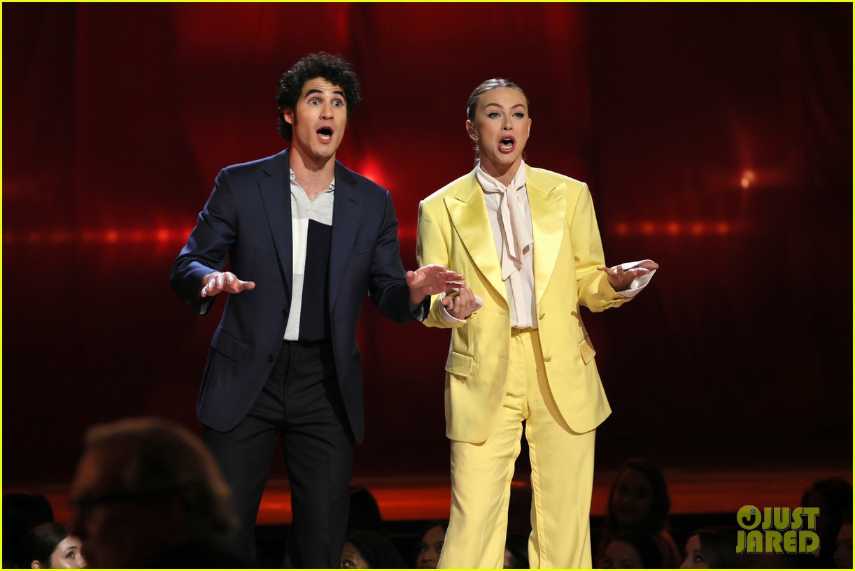 darren criss wrote his julianne hough opening number for tony awards act one 044774838