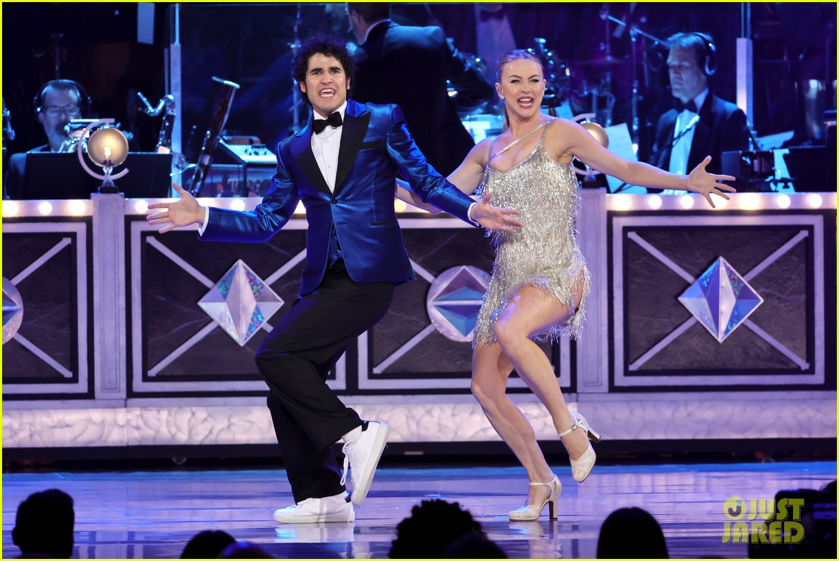 darren criss wrote his julianne hough opening number for tony awards act one 054774839