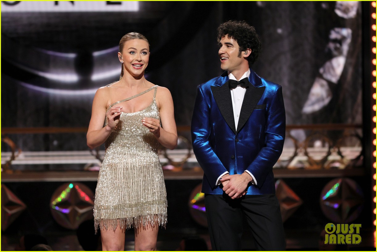 darren criss wrote his julianne hough opening number for tony awards act one 184774852
