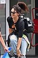 lily james flies out of glastonbury with gemma chan 04