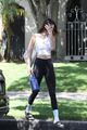kendall jenner gets in a workout at pilates class 01