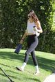 kendall jenner gets in a workout at pilates class 11