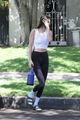 kendall jenner gets in a workout at pilates class 17