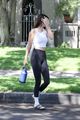 kendall jenner gets in a workout at pilates class 20