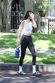 kendall jenner gets in a workout at pilates class 21
