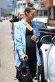 leona lewis wears baby bump hugging bodysuit for appointment 10
