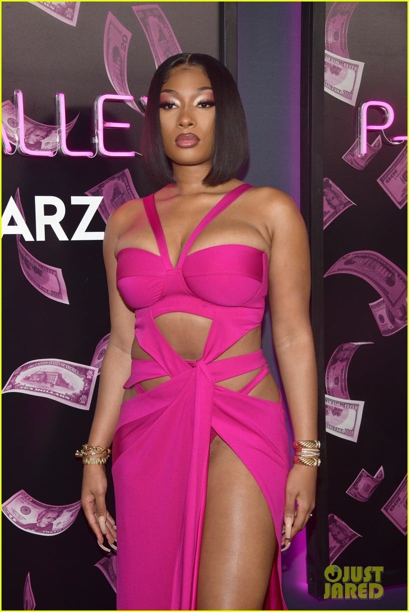 Megan Thee Stallion Rocks All Pink Ensemble For 'PValley' Season Two