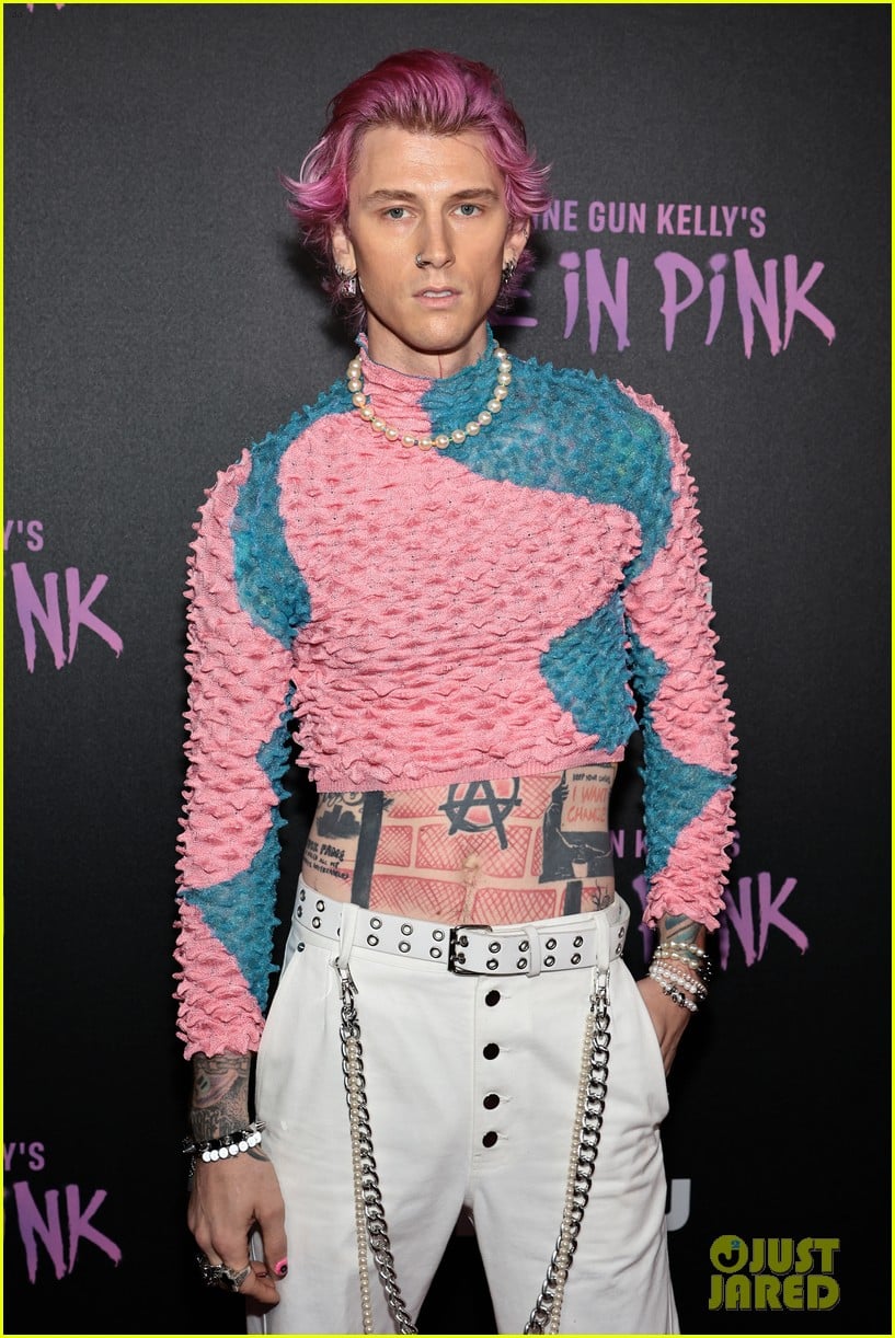 Machine Gun Kelly & Megan Fox Match in Pink at His 'Life in Pink