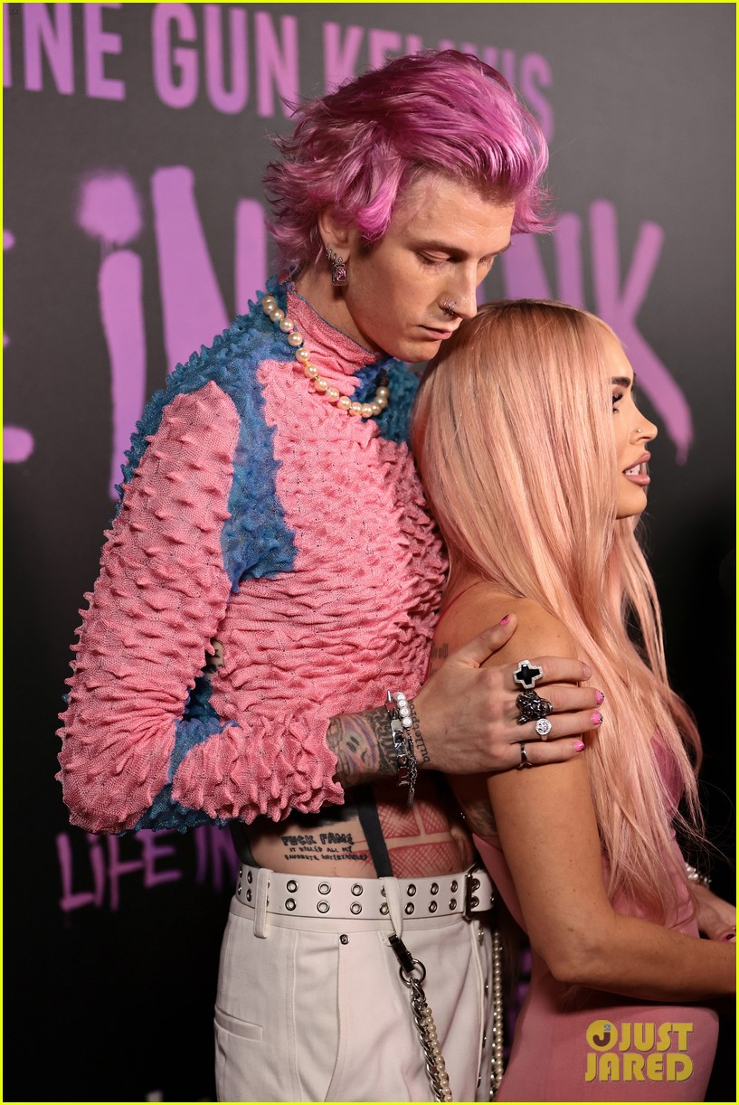 Machine Gun Kelly & Megan Fox Match in Pink at His 'Life in Pink