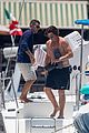 robin thicke shirtless on a boat 03