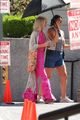 will ferrell joins margot robbie on set of barbie in l a 05