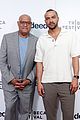 jesse williams supports laurence fishburne at tribeca premiere 02