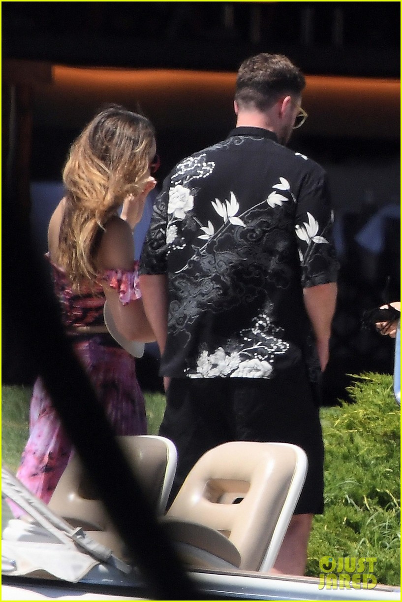 Jessica Biel Wears a Chic Summer Dress During Italian Getaway with