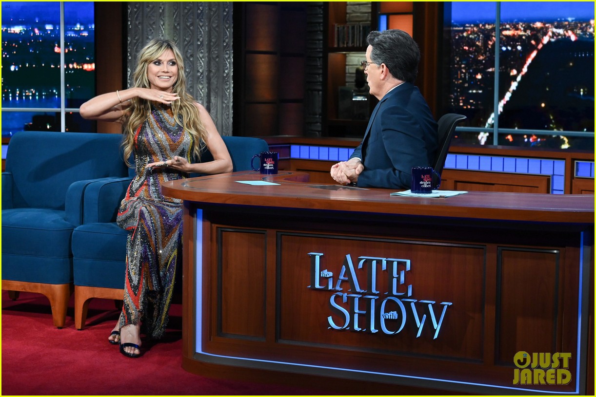 Heidi Klum Shares Her Secret Talent for Controlling Her Sweat Photo