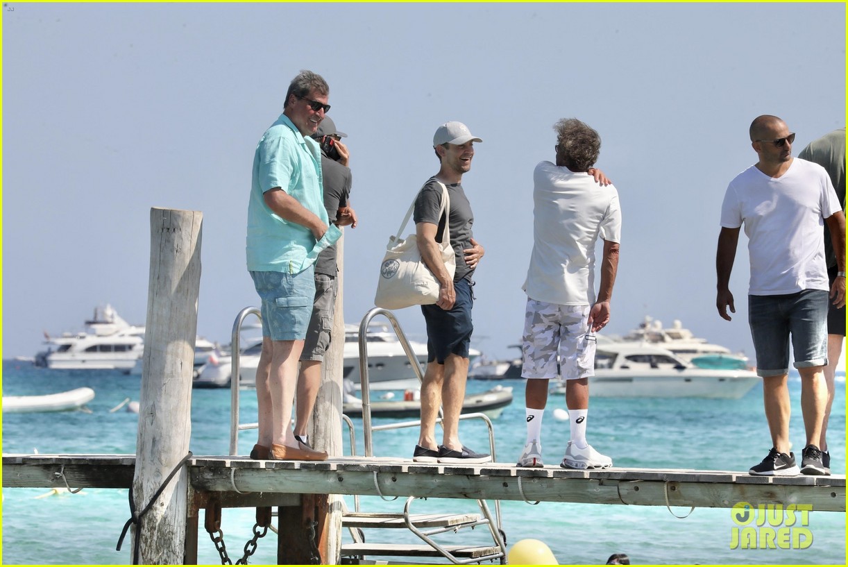 Leonardo DiCaprio Goes for Boat Ride in Saint-Tropez with Tobey Maguire
