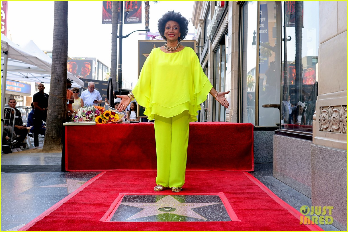 Jenifer Lewis High Kicks Her Way Into Hollywood Walk of Fame Ceremony