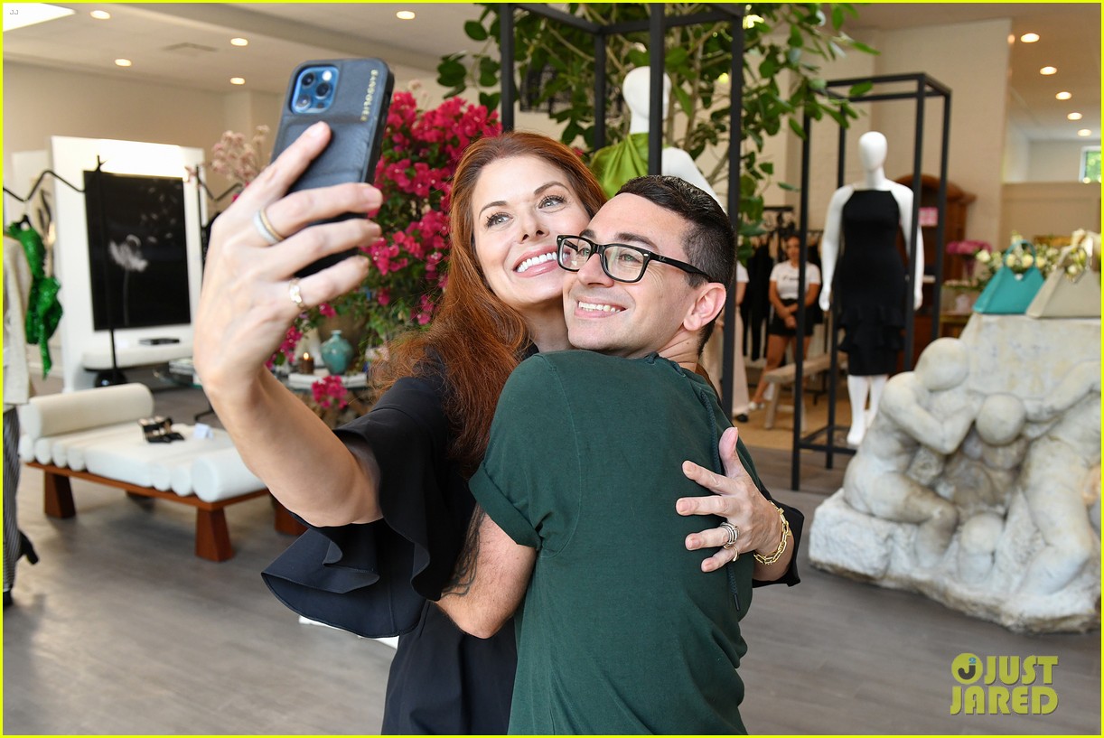 katie holmes debra messing opening of the collective west store 034788211