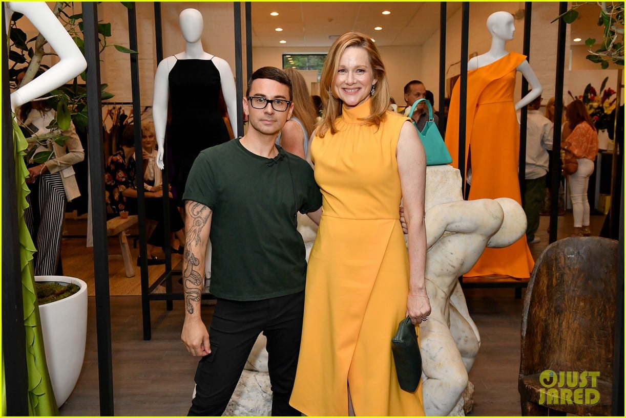 katie holmes debra messing opening of the collective west store 054788213