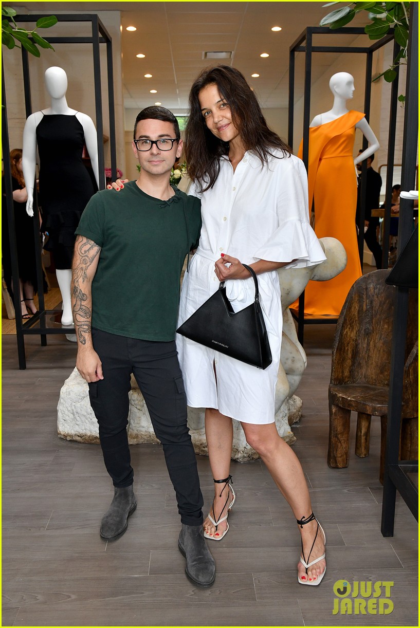 katie holmes debra messing opening of the collective west store 174788225