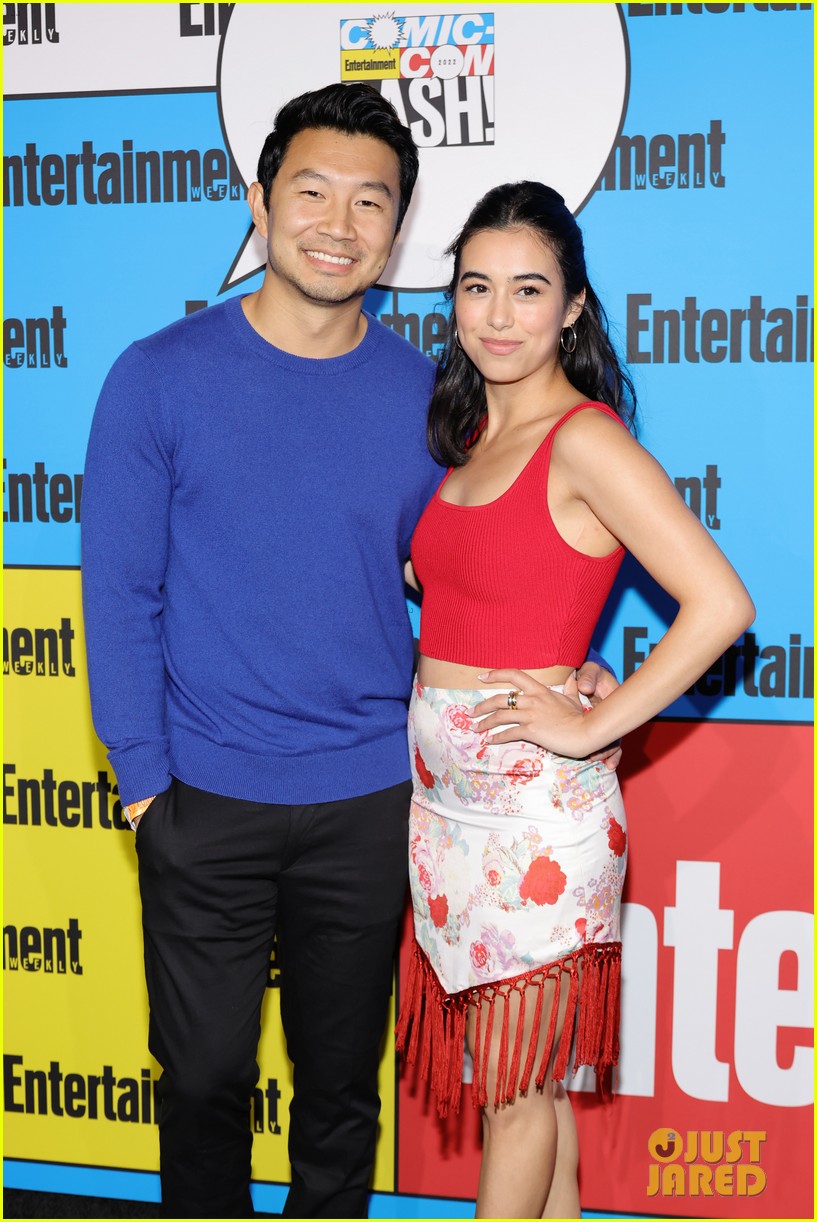 Simu Liu & Jade Bender Couple Up For Entertainment Weekly's Huge Comic-Con Party!: Photo 4794481 | aldis hodge, Asher Angel, Emily Hampshire, Ethan Peck, Harvey Guillen, Jack Dylan Grazer, Jack Quaid, Jade Bender, Lauren Ridloff, Nazanin Boniadi, Paul Wesley, Simu Liu, Winston Duke Pictures - Vimarsana News
