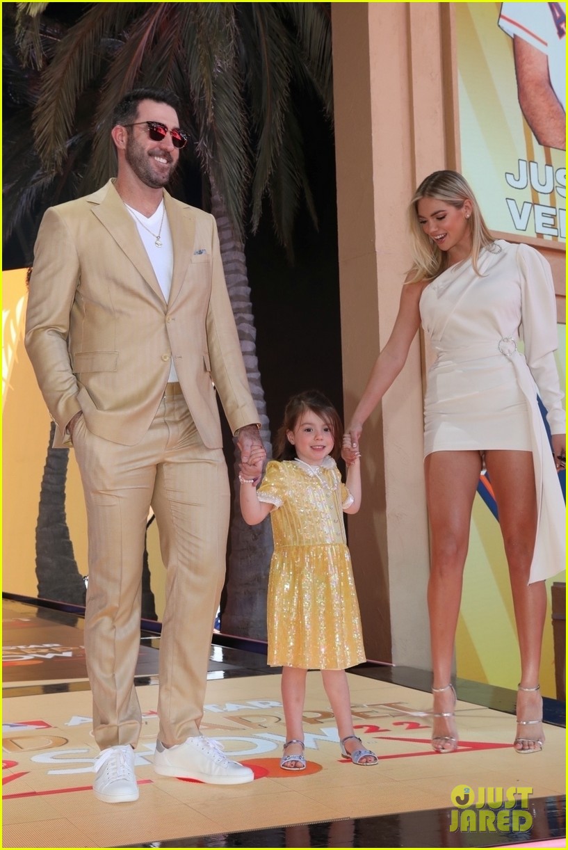 Kate Upton & Justin Verlander Bring Daughter Genevieve to MLB AllStar