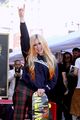 avril lavigne honored with star hollywood walk of fame 01