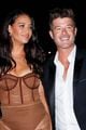 robin thicke april love geary sheer outfit dinner date 04