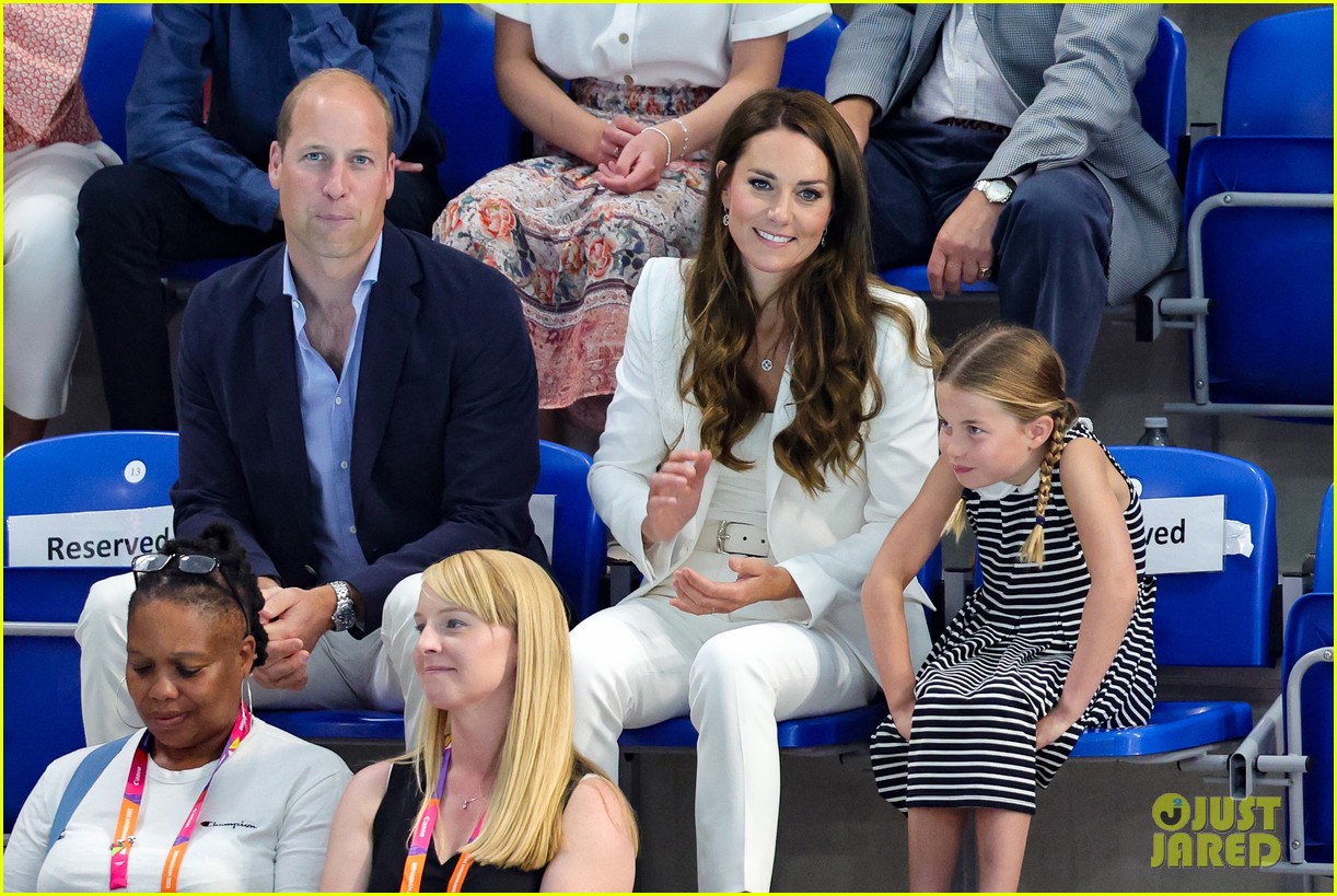 Princess Charlotte Joins Kate Middleton & Prince William for
