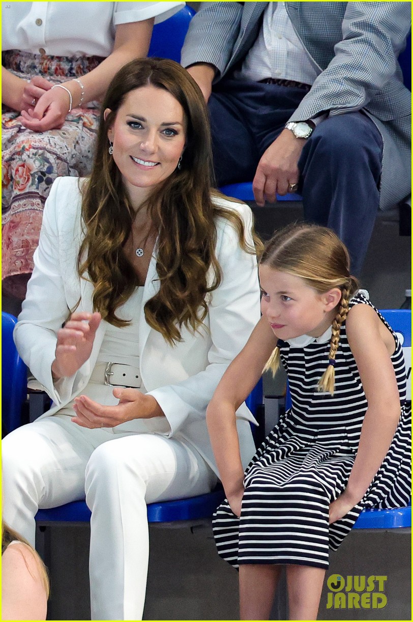 Princess Charlotte Joins Kate Middleton & Prince William for