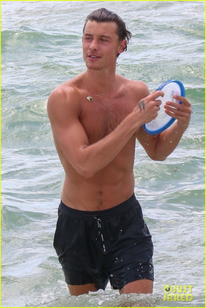 Birthday Boy Shawn Mendes Looks So Happy in New Shirtless Beach Photos! sha...