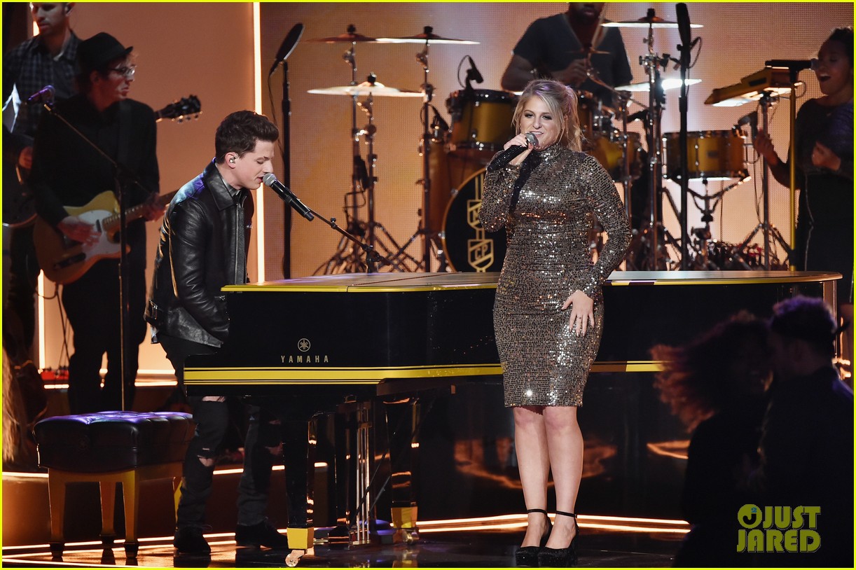 Meghan Trainor Reveals How She Feels About Kissing Charlie Puth at AMAs
