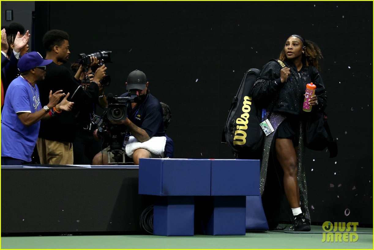 Serena Williams Makes U.S. Open Entrance Wearing a Train Ahead of