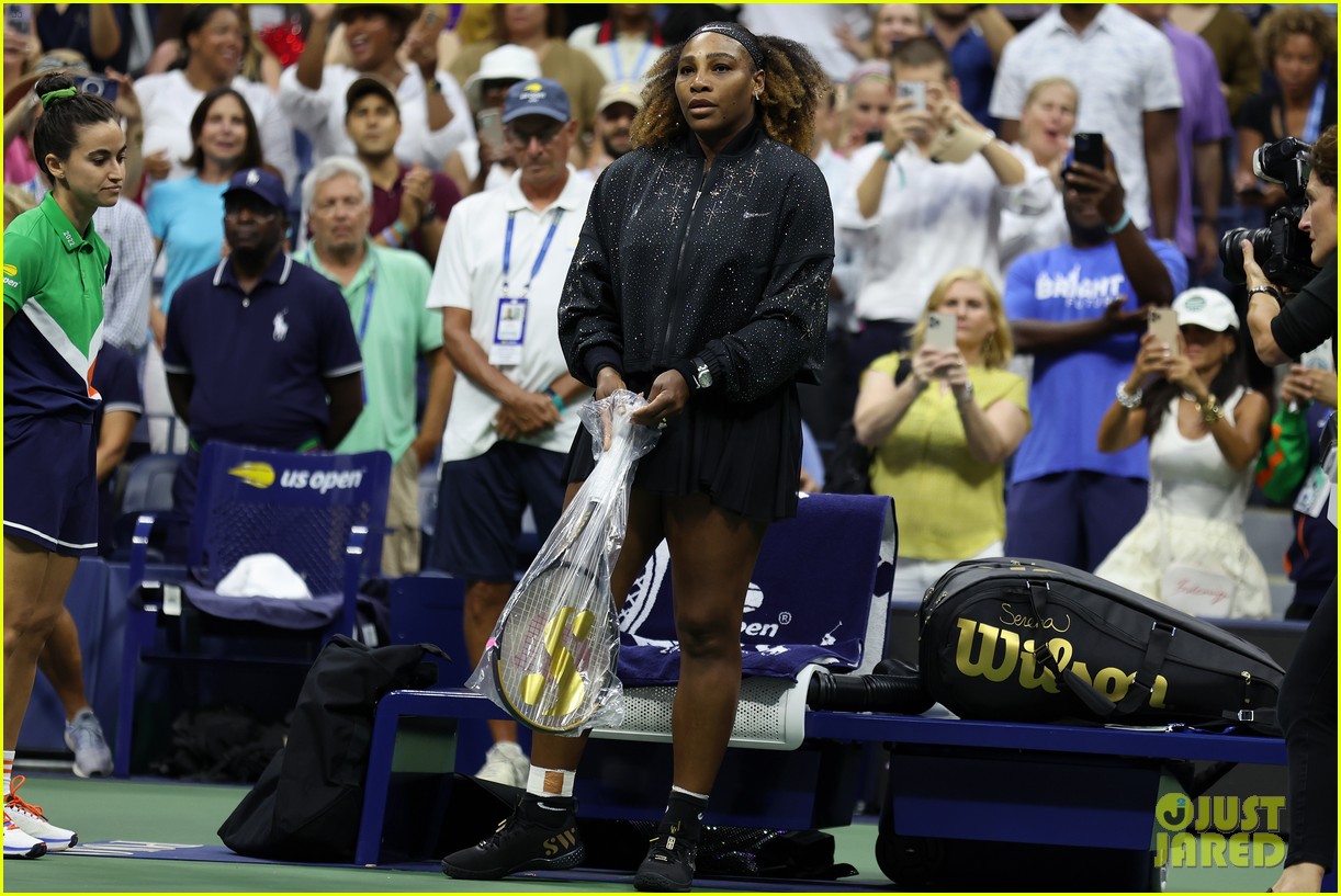 Serena Williams Makes U.S. Open Entrance Wearing a Train Ahead of
