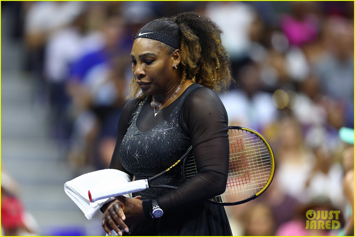 Serena Williams Makes U.S. Open Entrance Wearing a Train Ahead of