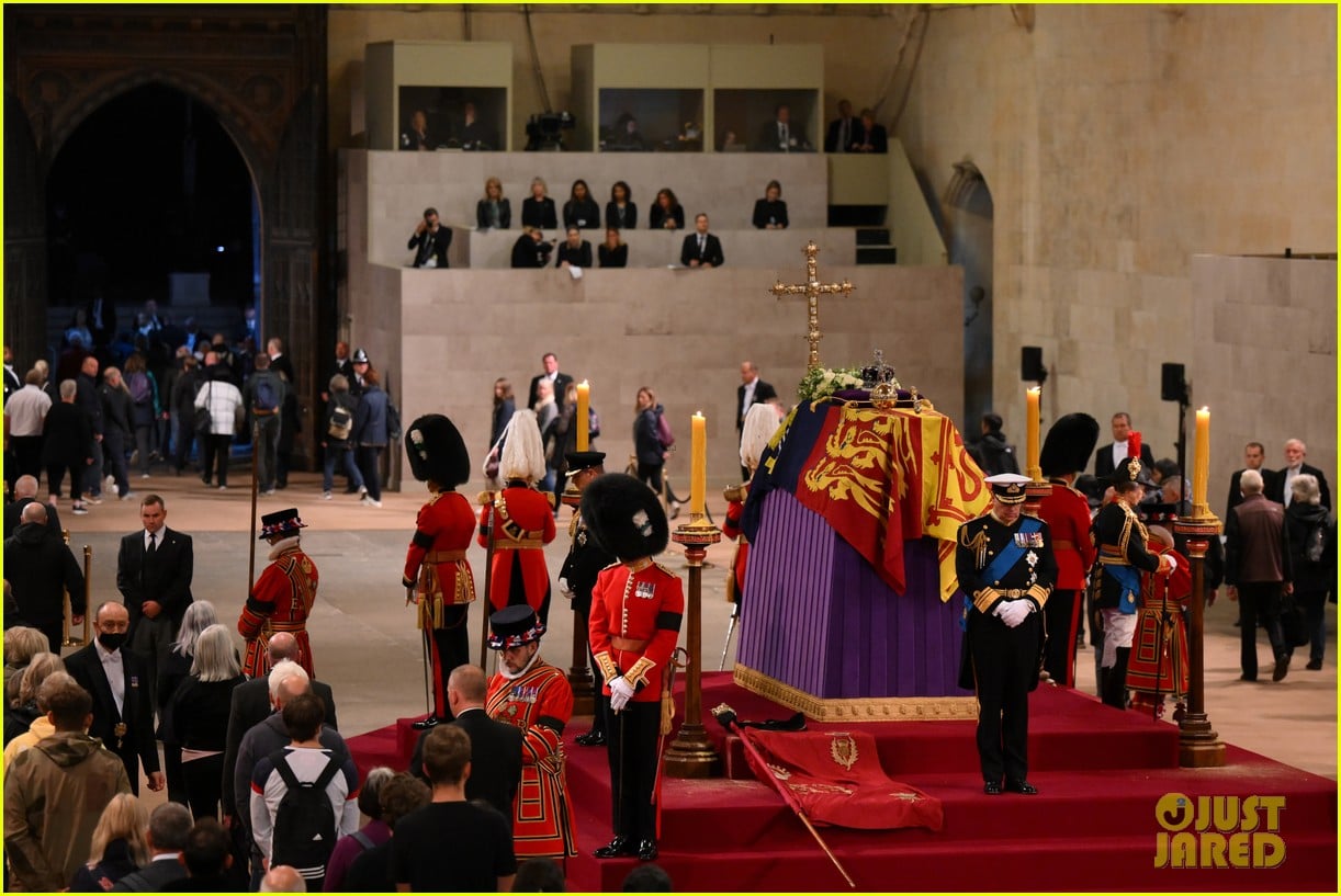 Queen Elizabeth's Four Children Stand Vigil at Her Coffin for 'Vigil of the Princes,' Exception