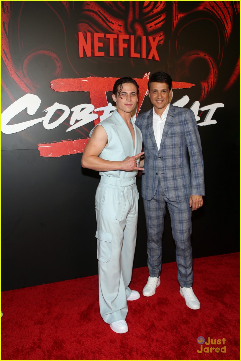 Netflix&rsquo;s &lsquo;Cobra Kai&rsquo; Stars Step Out for Season 5 Premiere (Photos