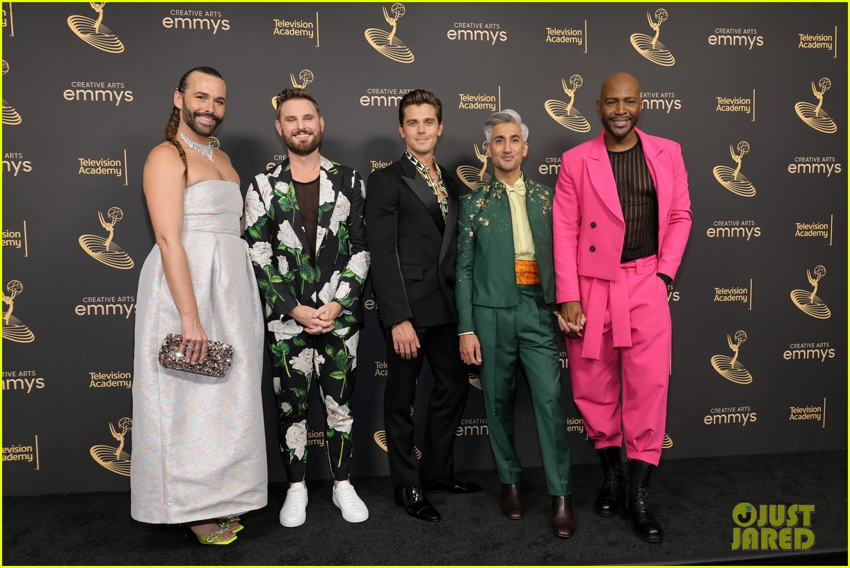 selling sunset queer eye casts attend creative arts emmys 034810686